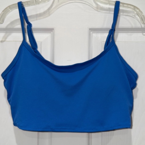 aerie Other - Aerie Vibrant Blue Scoop Bikini Tank~NWT
